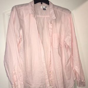 Set of two long sleeve button up shirts